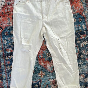 Women’s White Pants Size 24W